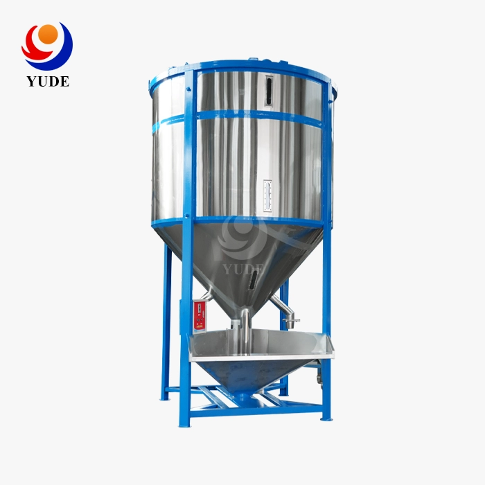 Double Spiral Plastic Particle Mixer